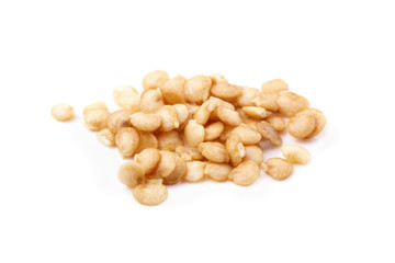Seed of peppers isolated on a white background
