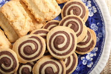 Homemade biscuits rolls.