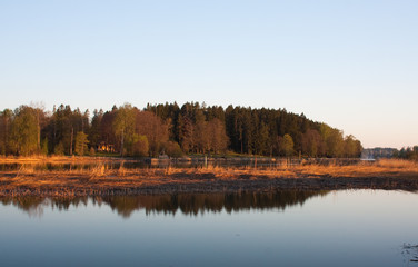 calm lake