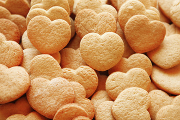 dolcetti a forma di cuore  ben presentati