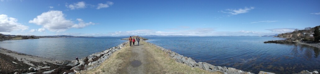 Road to ocean