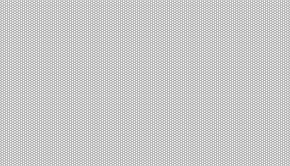 Black honeycomb on a white background. Seamless texture. Isometric geometry. 3D illustration
