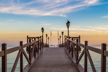 Obraz premium Puente al cielo