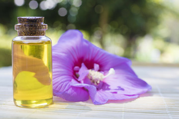 natural massage oils and spa