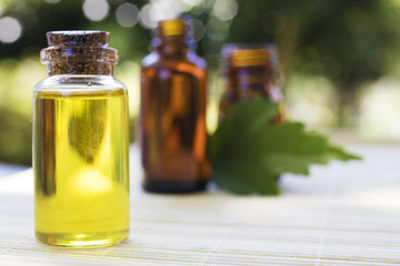 natural massage oils and spa