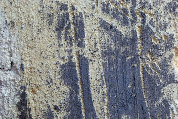 Abstract yellow wall background for design