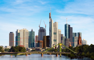 Fototapeta premium Frankfurt am Main skyline