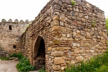 Ananuri castle complex on the Aragvi River in Caucasus mountains, Georgia