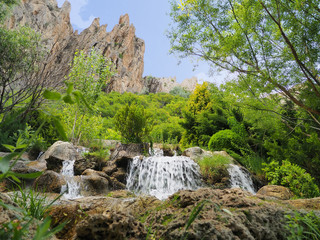 gÃ¼npinar waterfall in Turkey, Mlatya-Darende