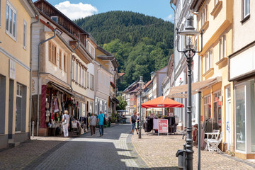 Ladenstraße von Friedrichroda