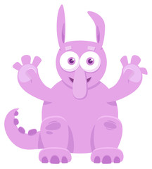 fairy tale monster cartoon illustration