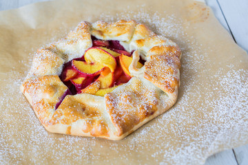 Peach Galette Tart