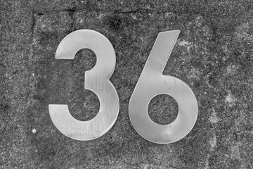 Hausnummer 36