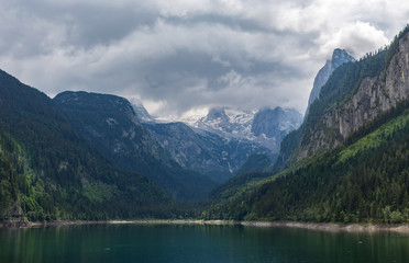 Naklejka na ściany i meble Gosausee lake in Tyrol