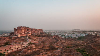 Fototapeta na wymiar Mehrangarh Fort