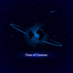 Obraz na płótnie Canvas Time of Cosmos