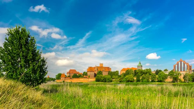 Teutonic Order castle in Malbork.