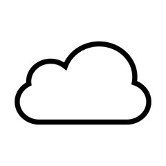 Cloud icon. vector