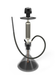 3d render of hookah isolated on white background
