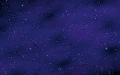 Colorful and beautiful space background. Outer space. Starry outer space texture. 3D illustration