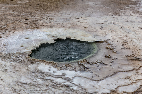 Geothermal area Iceland