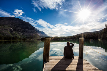 Relaxing in God's Country | Glacier National Park