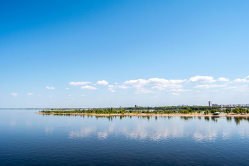 City of Saratov on the Volga River