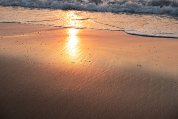 夜明けの木崎浜海岸28
