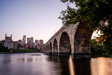 Stone Arches at Sunset