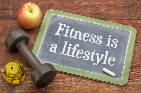 fitness is a lifestyle concept