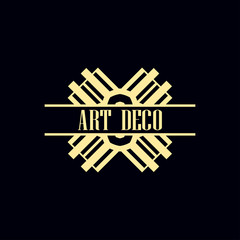 Art Deco Label