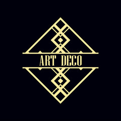 Art Deco Label