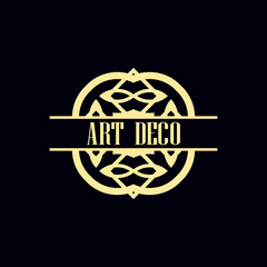 Art Deco Label