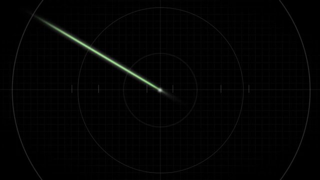 Black Box showing up on radar search- Yellow light