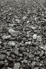 pebbles on beach