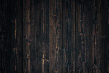 Dark brown wood texture with natural striped pattern background
