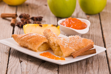 Apple puffs.