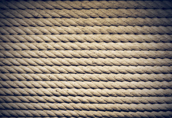 the plaited ropes