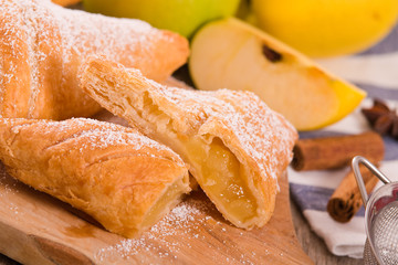 Apple puffs.