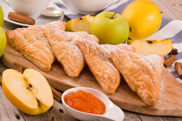 Apple puffs.