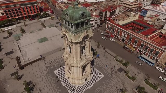 Pachuca Hidalgo reloj monumental cetro Mexico