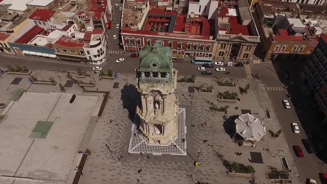Pachuca Hidalgo reloj monumental cetro Mexico