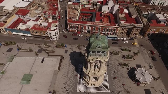 Pachuca Hidalgo reloj monumental cetro Mexico
