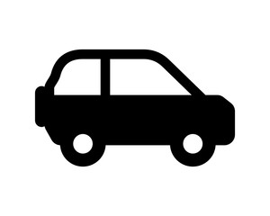 vehicle black silhouette image vector icon symbol