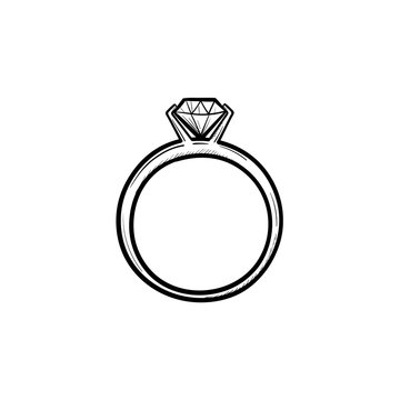 Isolated Outline Of A Ring, Vector Illustration Royalty Free SVG, Cliparts,  Vectors, and Stock Illustration. Image 85684825.
