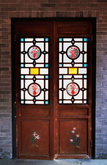 Qinghui Garden is located in Daliang, Shunde, Foshan City, Guangdong Province, China. It is one of the famous representative of Lingnan gardens. Fragment of decor.