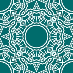 Abstract Vector seamless pattern with abstract geometric style. Repeating sample figure and line. For modern interiors design, wallpaper, textile industry.