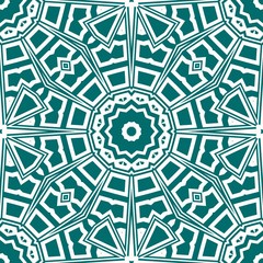 Beautiful fantasy flower ornament. seamless art-deco pattern. vector illustration. for design, wallpaper, invitation