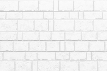 White modern stone wall pattern and seamless background