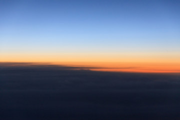Fototapeta na wymiar The sunset and sky of Guam
